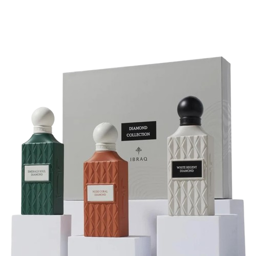 Diamond Grey Box Collection by Ibrahim AlQurashi (3x75ml) EDP